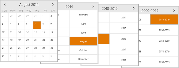 MonthCalendarViews