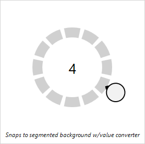 RadialSliderSegmented